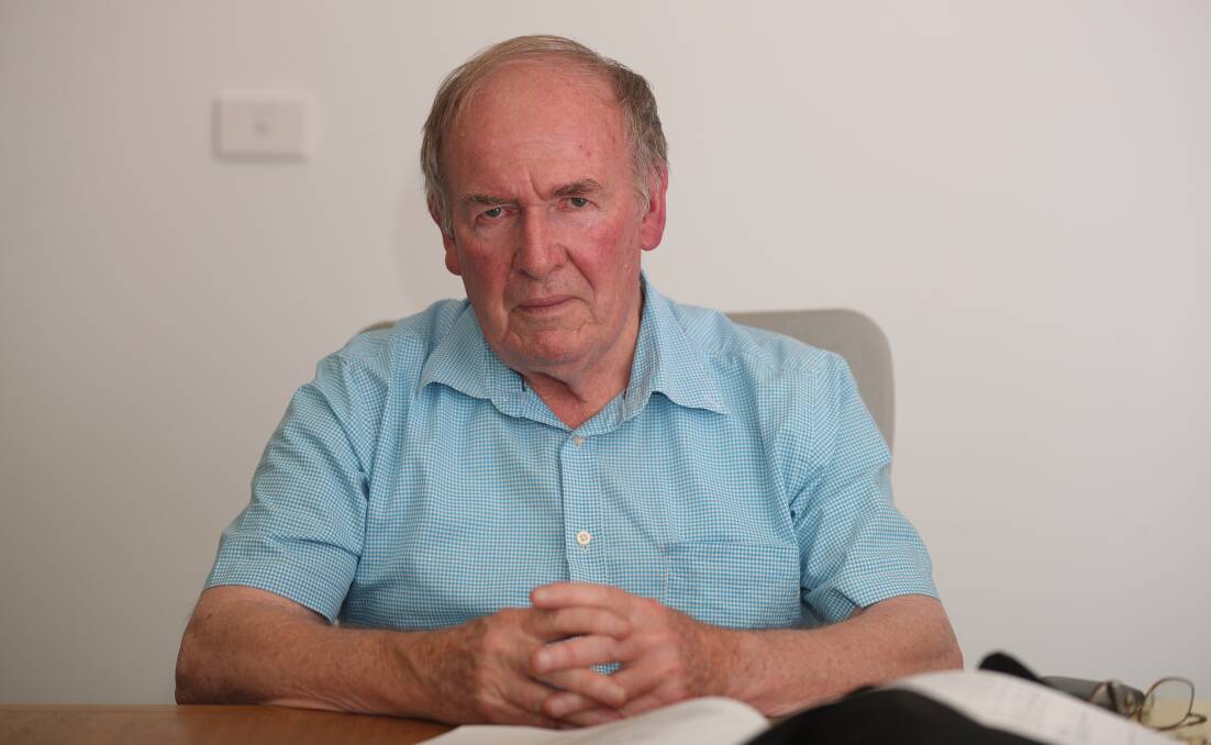 HELP: Chairman of the Bathurst support group, David Veness, travels to Sydney for his treatment. Photo: PHIL BLATCH