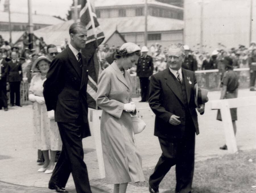 ROYAL VISIT: The Duke of Edinburgh and Queen Elizabeth in Bathurst in 1954.