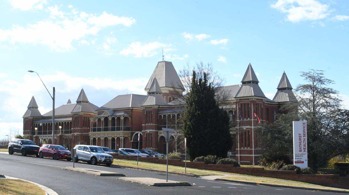 Bathurst Hospital's heritage building. File picture.