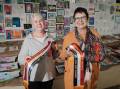Wendy Maclean and Carol Dobson getting ready for the Royal Bathurst Show. Picture by James Arrow.