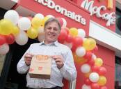 McDonald's West Bathurst licensee Todd Bryant. Picture by James Arrow.