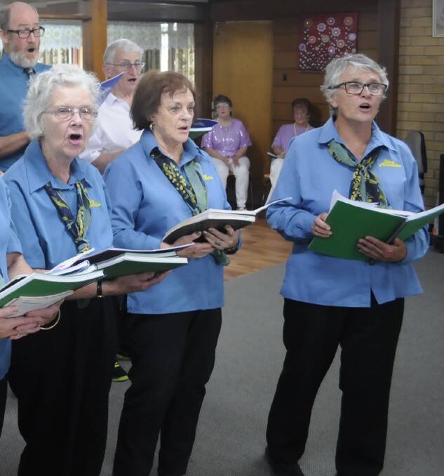 BY THE BOOK: The concert, held as part of the NSW Seniors' Festival, was popular. 030517concrt3