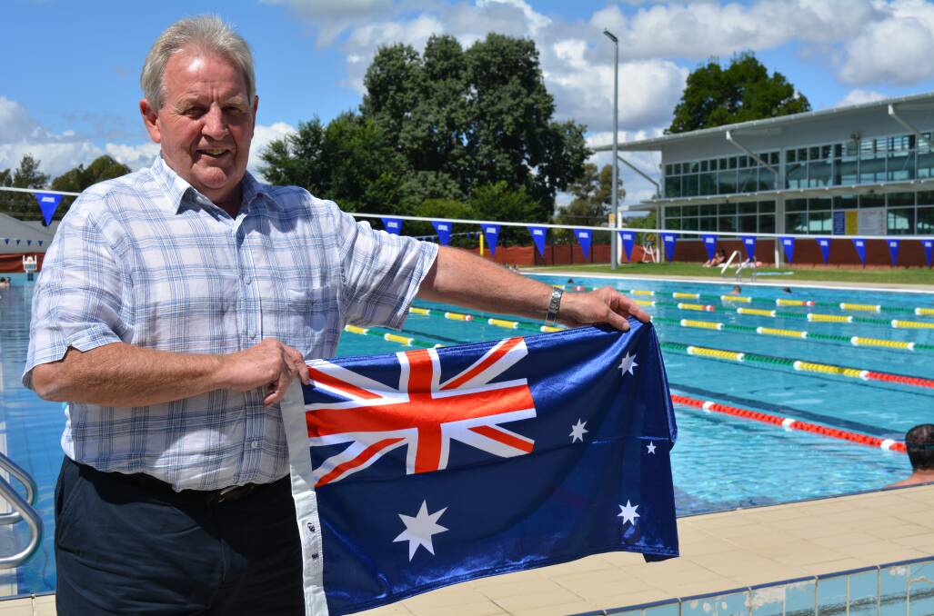 MAKE A SPLASH: Mayor Robert Taylor says there will be free entry to the Manning Aquatic Centre for a number of hours as the city marks Australia Day.