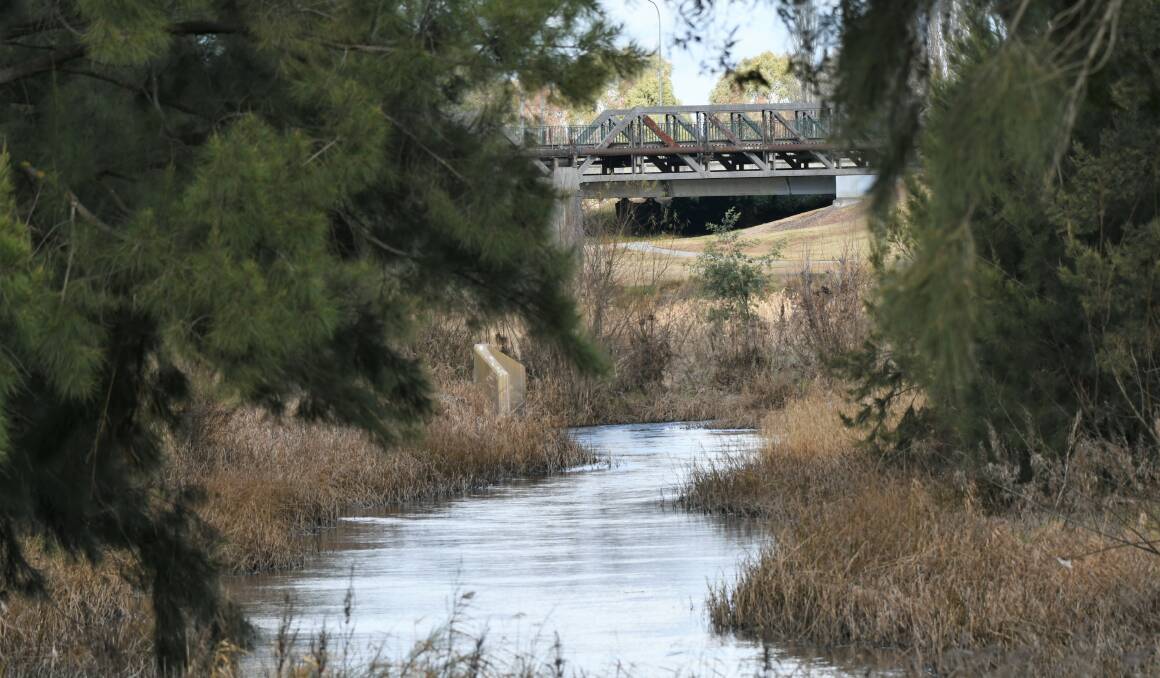The Macquarie River at Bathurst. File picture.