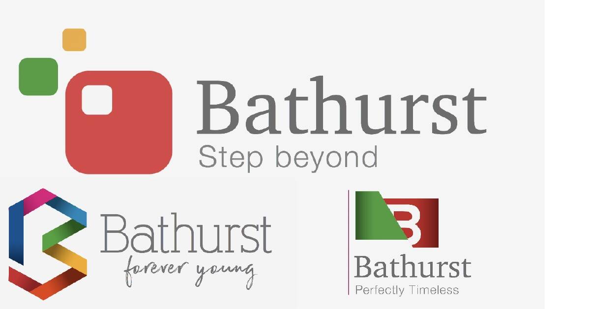 DECISIONS, DECISIONS: Ratepayers now have three options for Bathurst's new branding strategy logo. But is it just a case of picking the best of a bad bunch? 