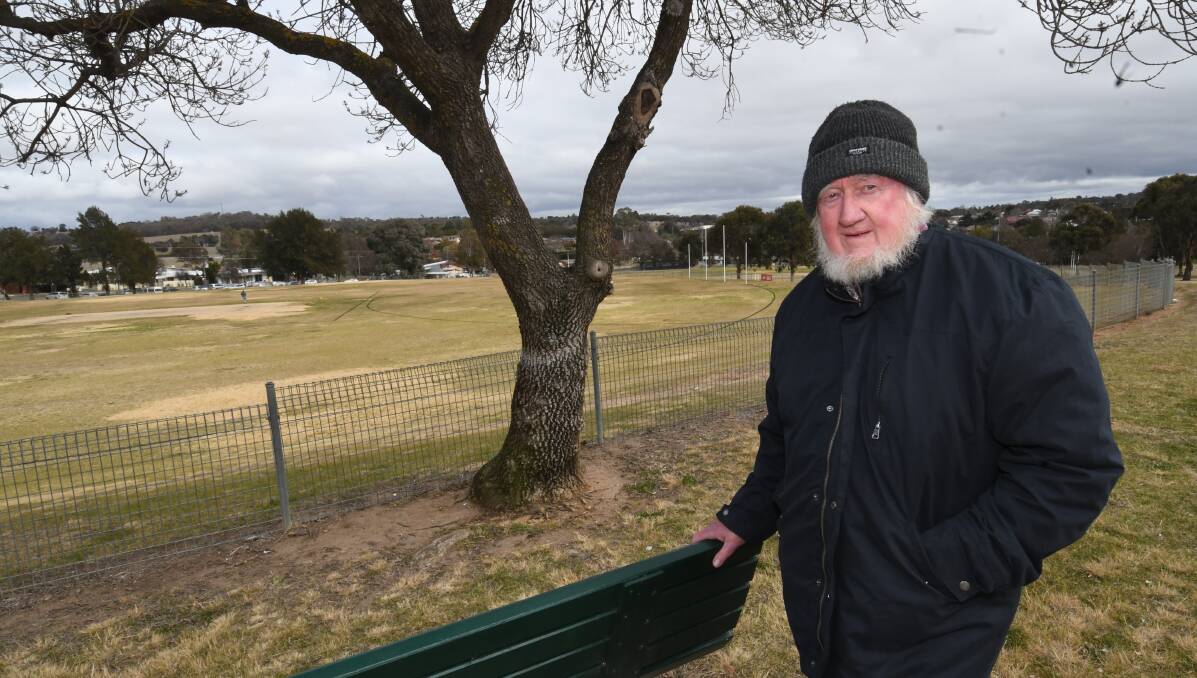 FIELD GUIDE: Over decades of walking at George Park, Professor David Goldney says he has seen all sorts of feathered residents and visitors. Photo: CHRIS SEABROOK