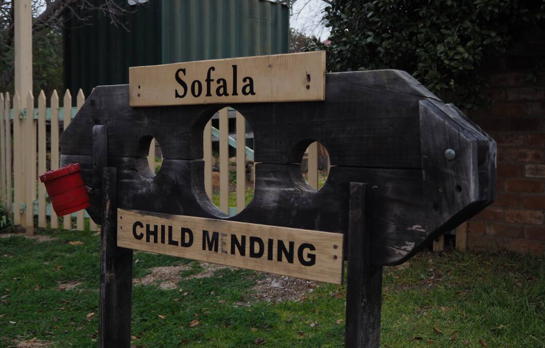 SNAPSHOT: They do things differently at Sofala - including dealing with wayward children. Photo: SAM BOLT
