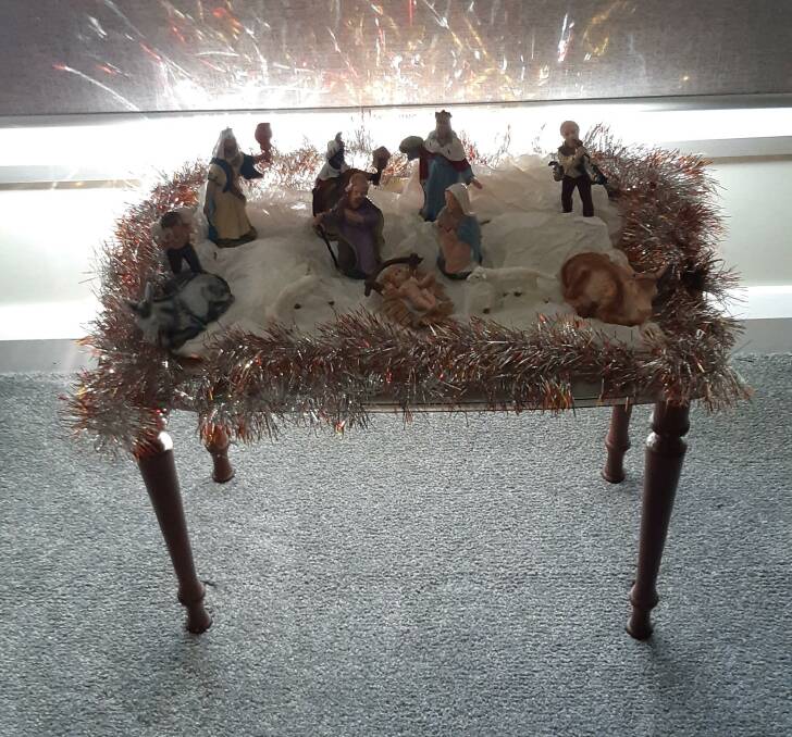 A Christmas crib is always special.