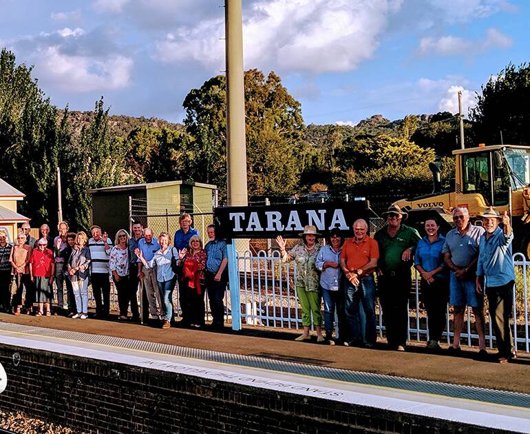ON TRACK: The Tarana Valley Community Group has welcomed the news that the second Bathurst Bullet will stop at the village. But the group's president wonders why the first Bathurst Bullet can't do the same.