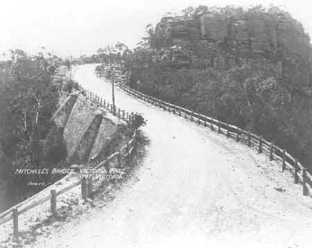 The convict bridge on Victoria Pass.