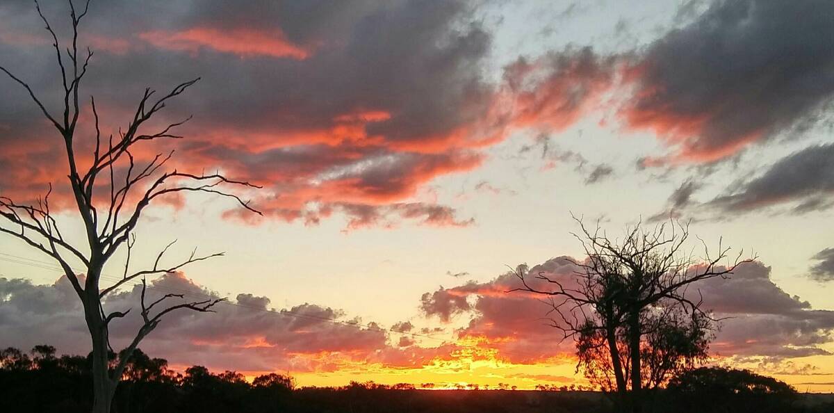 SNAPSHOT: Reader Willow Rich took this photo of a beautiful sunset at Rock Forest, near Bathurst.
