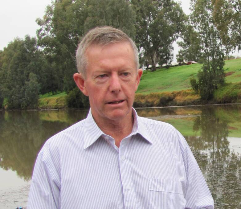 GROUND TO COVER: Member for Parkes Mark Coulton.