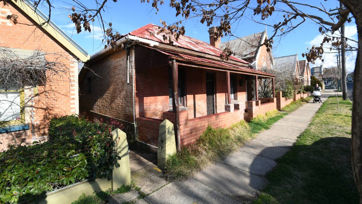 HISTORY: The workers' cottage at 206 William Street.