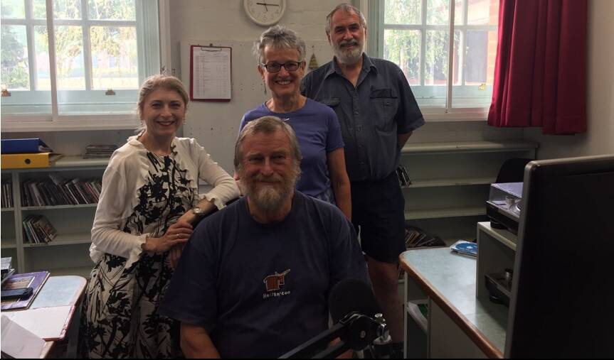 AWESOME FOURSOME: Great Sounds Of Music's presenters Ingrid Pulley, Roger Hargraves, Margeurite McKibbin and Graham Carter. 