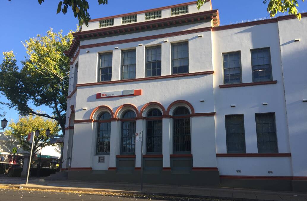 The prominent Dubbo corner building that housed Westpac from 1919 until the branch moved in with St George down the road last year. Picture by Faye Wheeler.