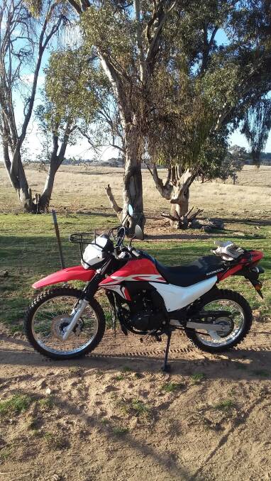 GET YOUR MOTOR RUNNING: Among a great range of ag motorcycles that are available, this 190 Honda is right up with the leaders. A larger than normal rear sprocket gives an ideal low gear for mustering.
