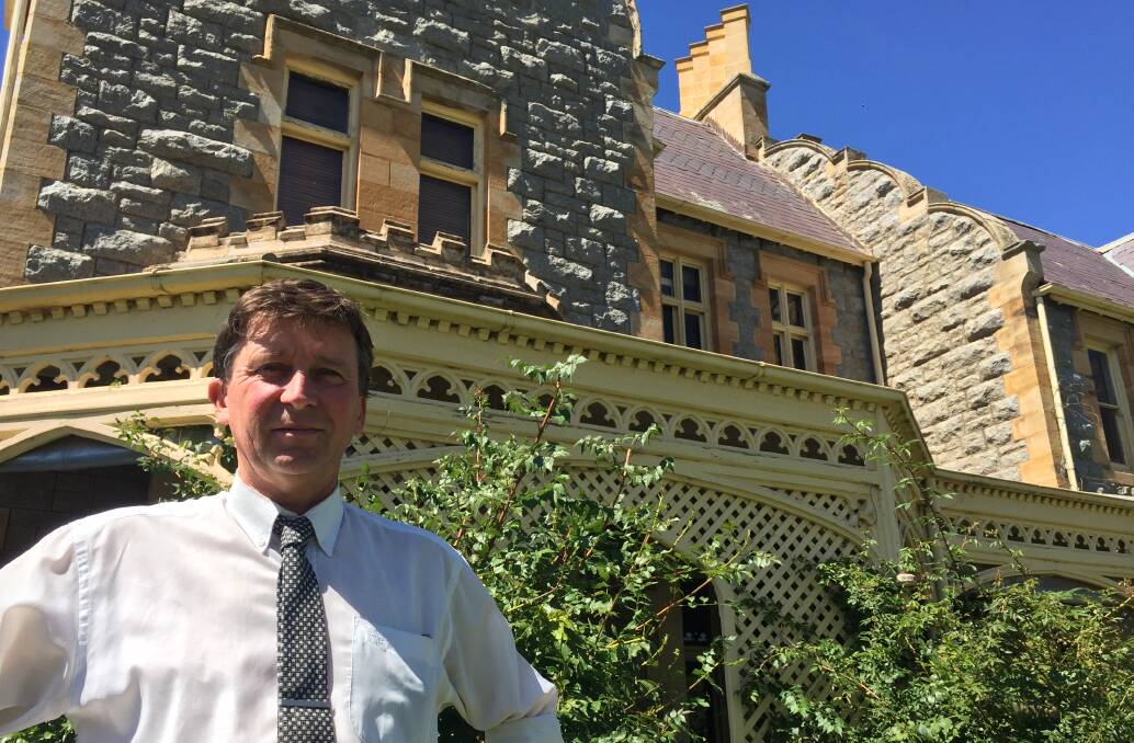 MESSAGE OF STRENGTH: Abercrombie House owner Chris Morgan says those in the city's tourism sector need to support each other during the current upheaval. 