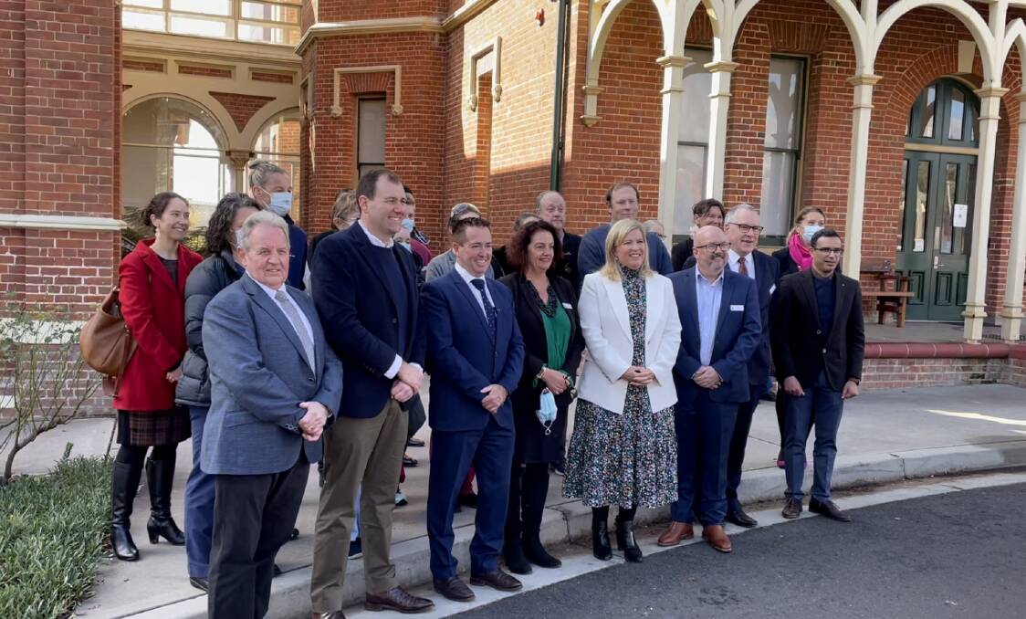 ANNOUNCEMENT: Minister for Regional Health Bronnie Taylor and Member for Bathurst and Deputy Premier Paul Toole were at the hospital on Wednesday morning.
