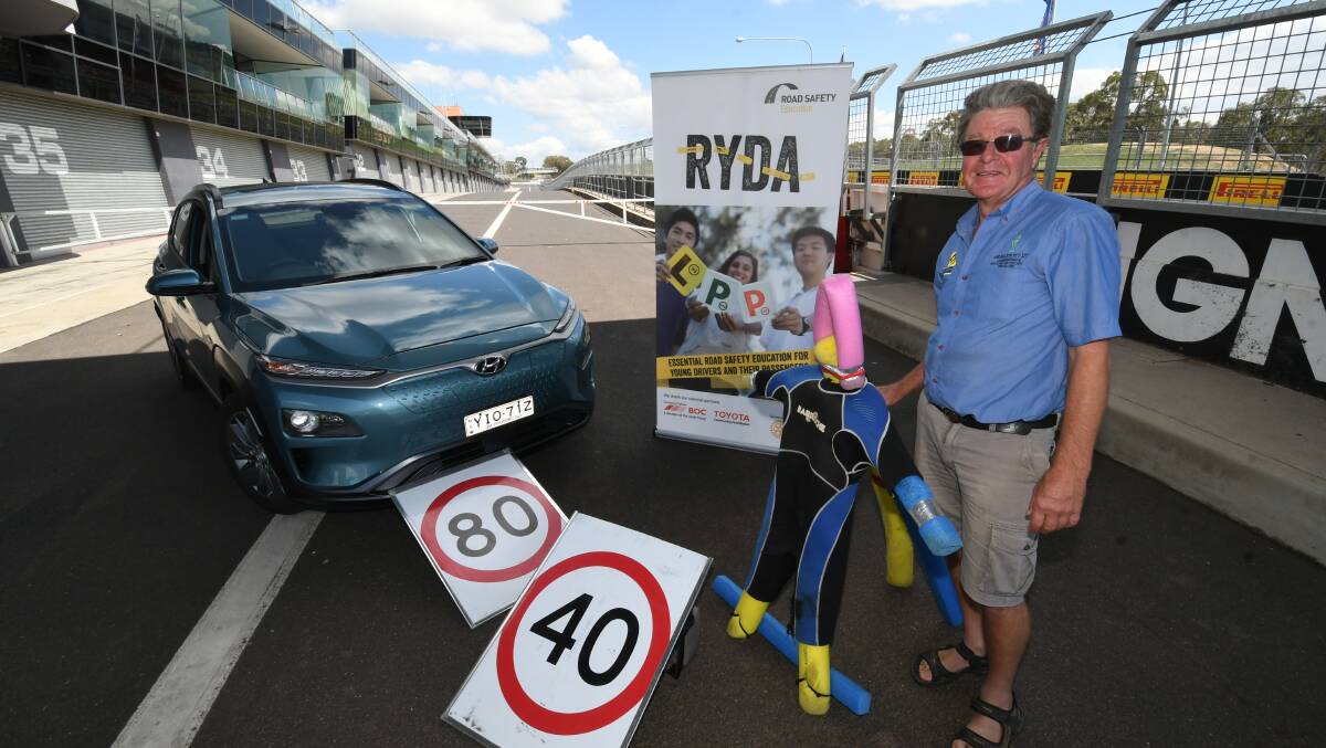 ON THE ROAD: Chris Bennett says Bathurst Rotary is getting ready to deliver another Rotary Youth Driver Awareness (RYDA) program. Photo: CHRIS SEABROOK