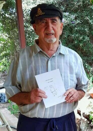 COMMITTED TO MEMORY: Rockley man Syd Riley is able to recite his poems at a moment's notice. 