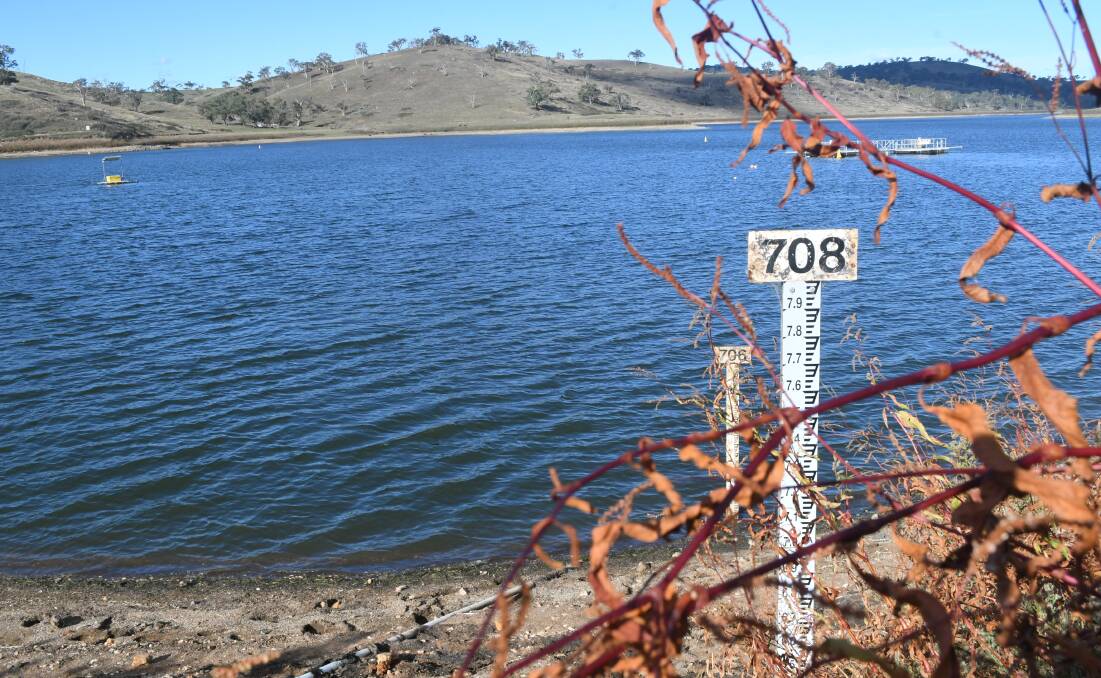 GOING DOWN: Reader Nick Scott says Bathurst Regional Council needs to have a long-term vision for the city's water as the Ben Chifley Dam water level drops.