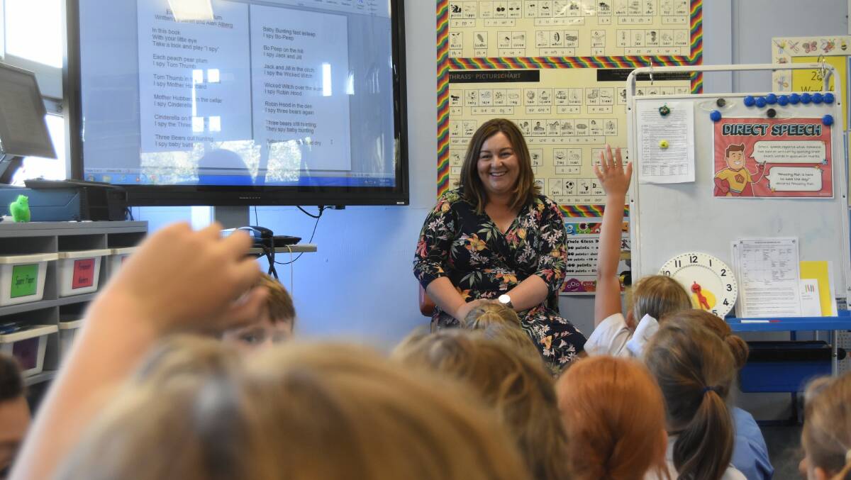 TOP SCHOOL: Emphasis on literacy and numeracy is the key to becoming an Ambassador School says Millthorpe Public School principal Penny Granger. Photo: Mark Logan.