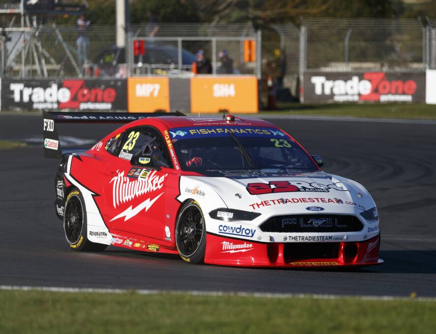 CONTENDER: Will Davison is sitting ninth in the championship and rates himself a chance of claiming a Bathurst podium. Photo: TICKFORD RACING