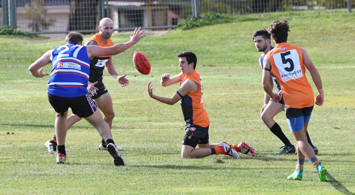 KEEN TO PLAY: Bailey Brien is one of the Bathurst Giants players eager to see the 2020 AFL Central West season go ahead. Photo: PHIL BLATCH