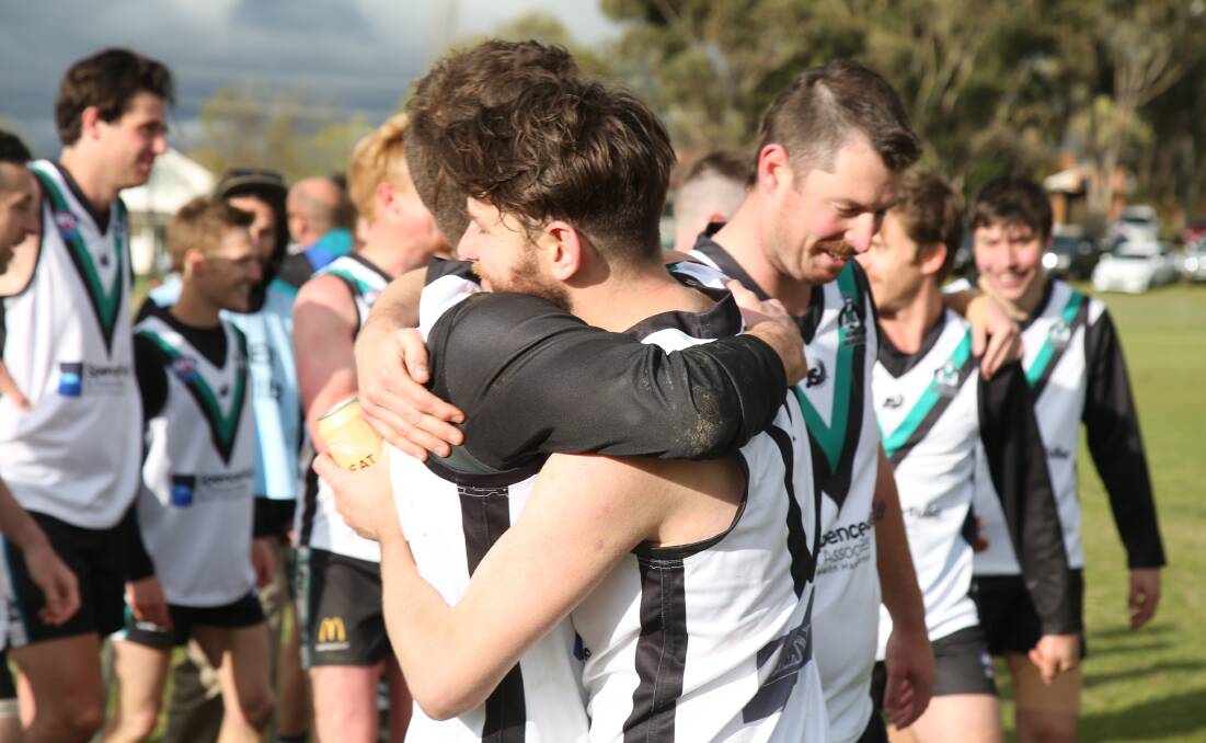 The Bathurst Bushrangers made it a perfect 2020 season by beating the Bathurst Giants in Saturday's grand final. Photos: PHIL BLATCH