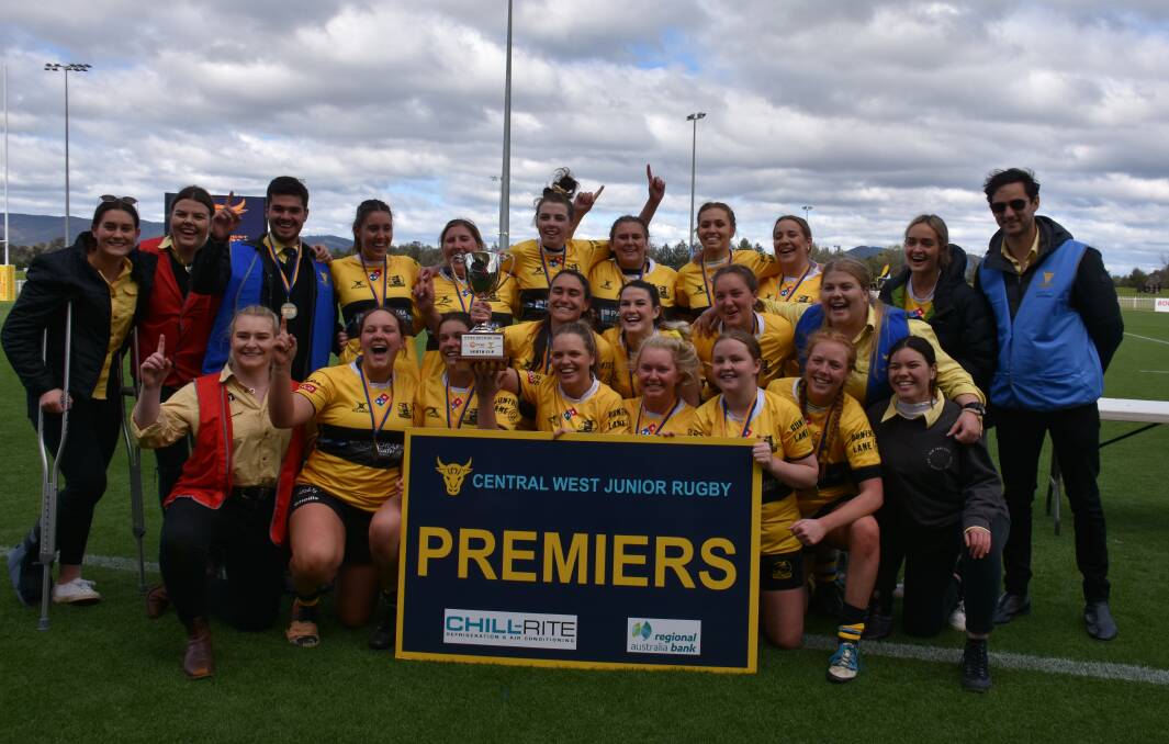NUMBER ONE: CSU were delighted to win this season's North Cup grand final against Mudgee. Photo: JAY-ANNA MOBBS