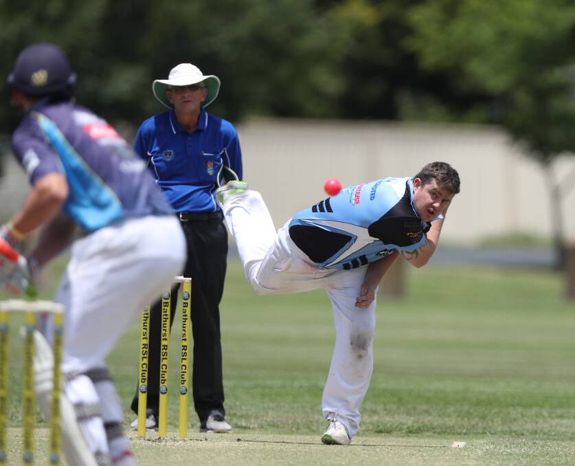 DANGER MAN: Wayne Sellers is one of City Colts' potential match winners in Twenty20 cricket given his big-hitting. Colts face Centennials Bulls on Saturday. Photo: PHIL BLATCH 120118pbcolts3