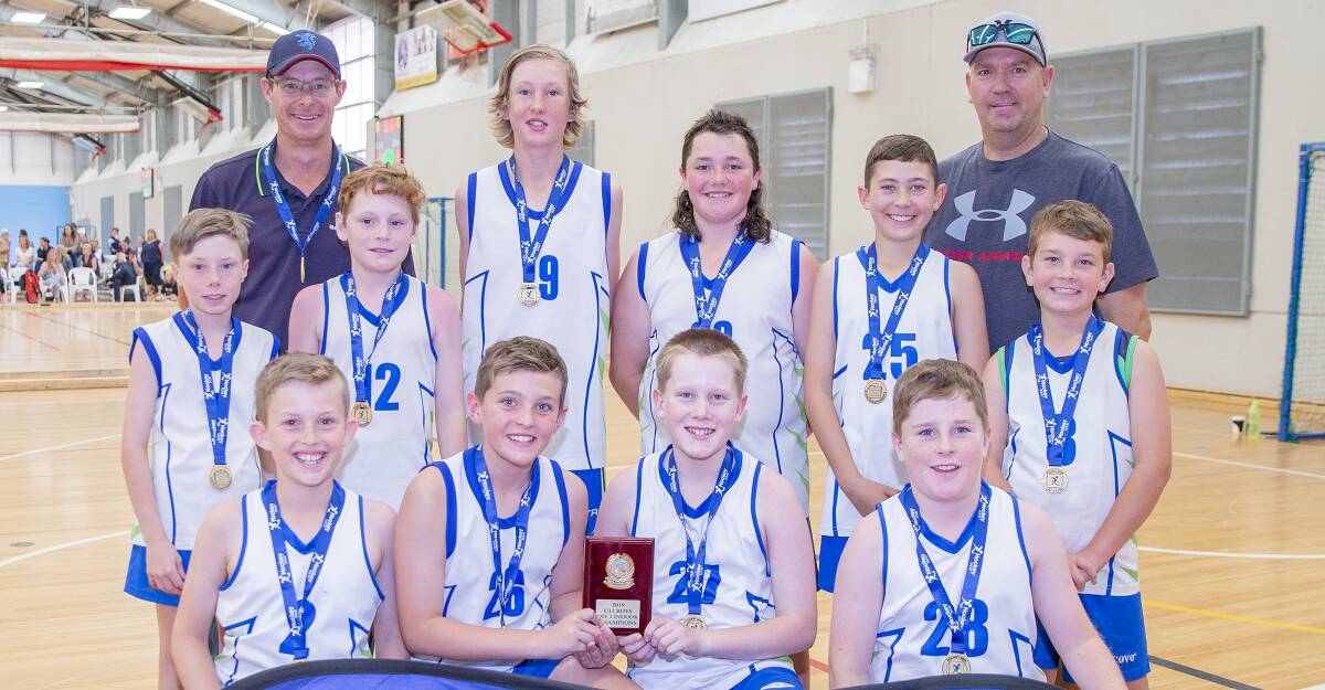 FLASHBACK: Many of the Bathurst players who won state indoor gold as under 13s in 2019 will be back this weekend chasing glory as under 15s. Photo: CLICK IN FOCUS