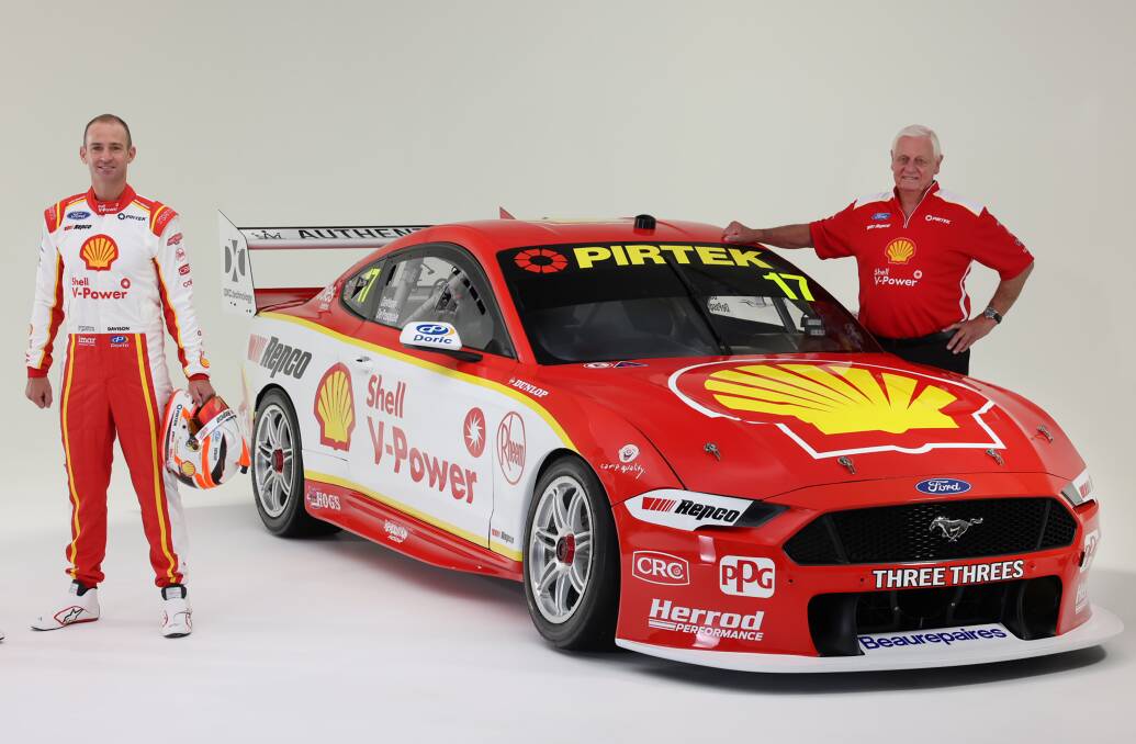 NEW FEELING: Will Davison will steer the #17 Shell V-Power Racing Mustang in the Bathurst 500 - the number made famous by team boss Dick Johnson.