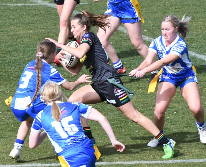 FINALS BOUND: It has not been the easiest campaign for Bathurst Panthers, but they've qualified for the under 18s league tag semis thanks to their final round win over Mudgee. Photo: CHRIS SEABROOK