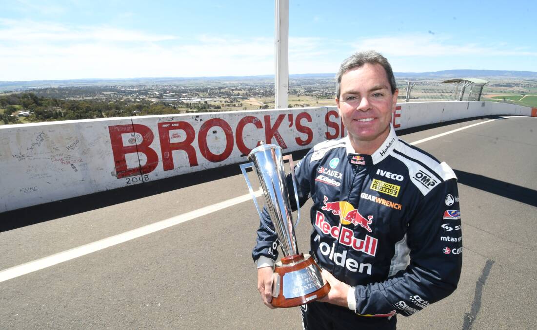 AGAINST THE SPIRIT: It is no secret Craig Lowndes holds the Bathurst 1000 in great prestige, so he was not happy to see the DJR Team Penske go-slow tactic at Mount Panorama. Photo: CHRIS SEABROOK 092519cmtp2