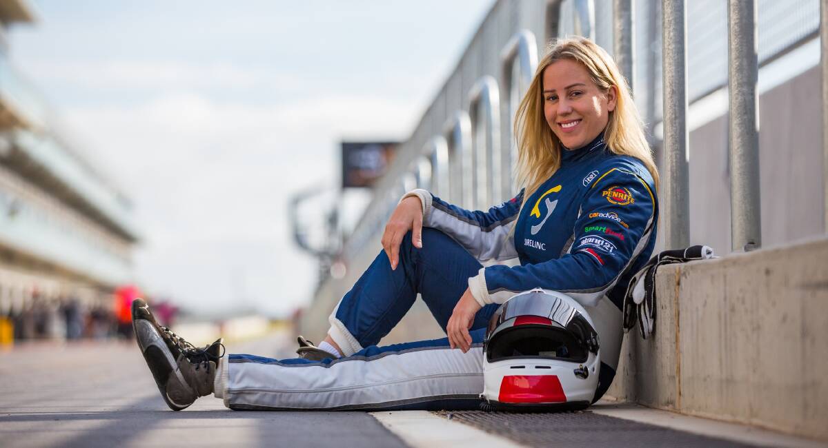 ONE PERSON, MANY ROLES: Emily Duggan not only races in the Toyota 86 Series, but owns and manages her team.