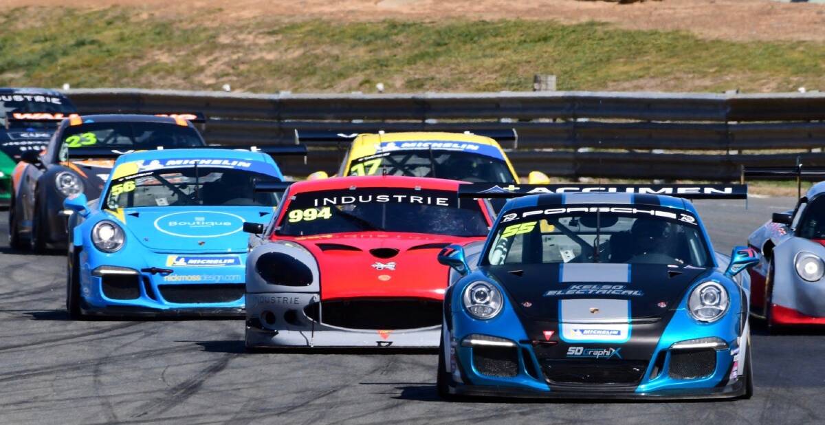 SUPPORT: Brad Schumacher could race his Porsche 991 GT3 Cup Car on the support card of this year's Bathurst 1000.