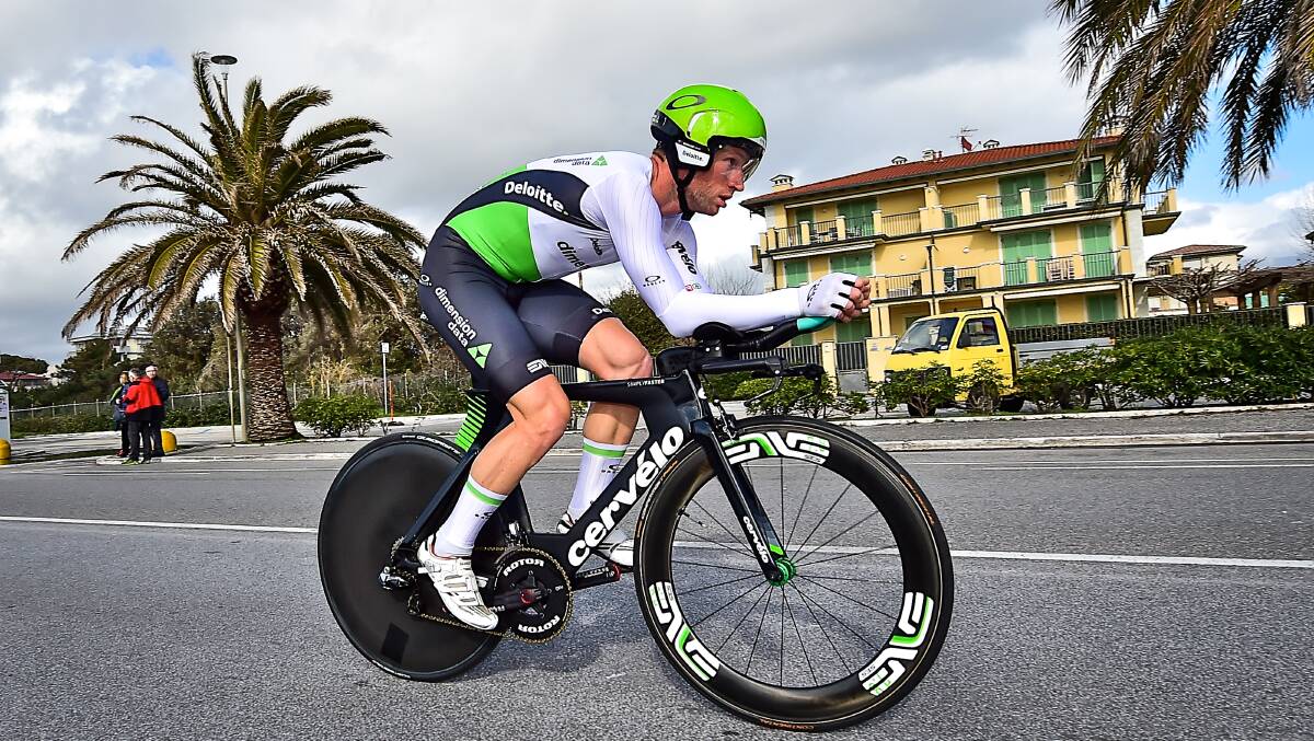 EXPERIENCED: When Mark Renshaw tackled the opening stage individual time trial at the Giro D'Italia on Saturday, it marked the start of his 17th GrandTour. Photo: STIEHL PHOTOGRAPHY