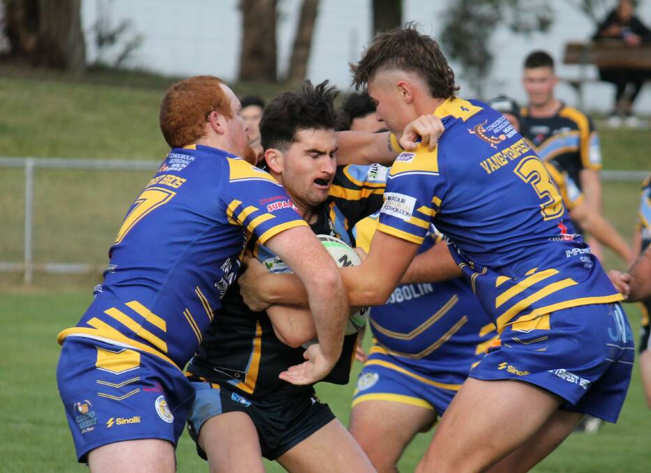 ALL SQUARE: CSU posted a 22-all draw against Condobolin Rams in the latest round of the Woodbridge Cup competition. Photos: JOHN FITZGERALD