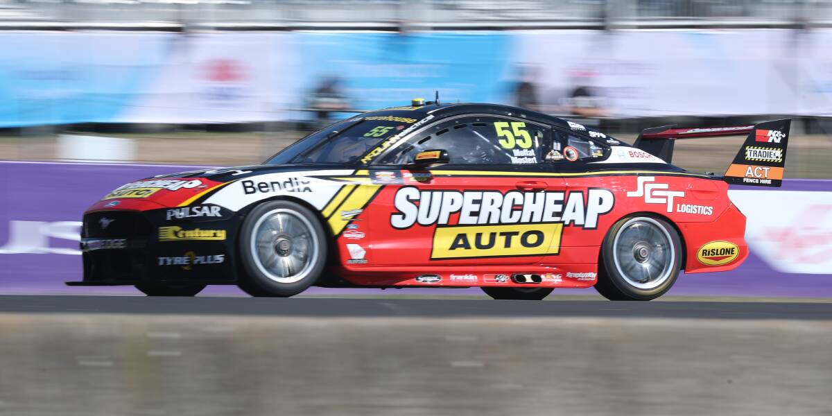 GUNNING FOR A SHOOTOUT: After missing out on last year's top 10 shootout, Chaz Mostert is eager to participate in the one-lap flyer this Saturday. Photo: PHIL BLATCH
