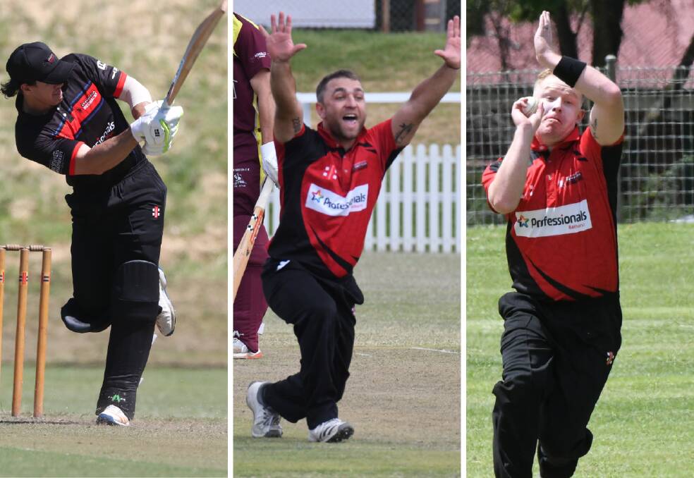 FINALS PLAN: Ben Orme, Joey Coughlan and Jarrod Urza shape as important figures for Redbacks this summer. Bathurst City is aiming for a spot in the BOIDC finals after running fifth last season.