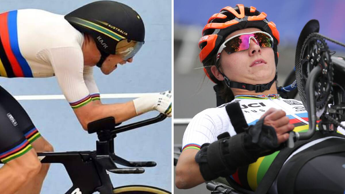 DYNAMIC DUO: David Nicholas and Emilie Miller have been named as members of the Australian Cycling Team.