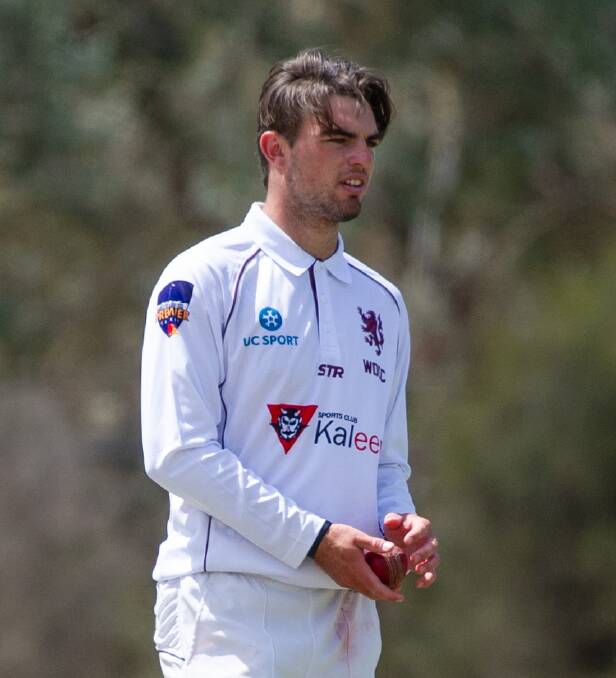 STAR: Nic Broes, who plays club cricket for Wests, claimed two wickets and belted 45 at better than a run a ball for the ACT Aces in the Plan B Regional Bash Final.