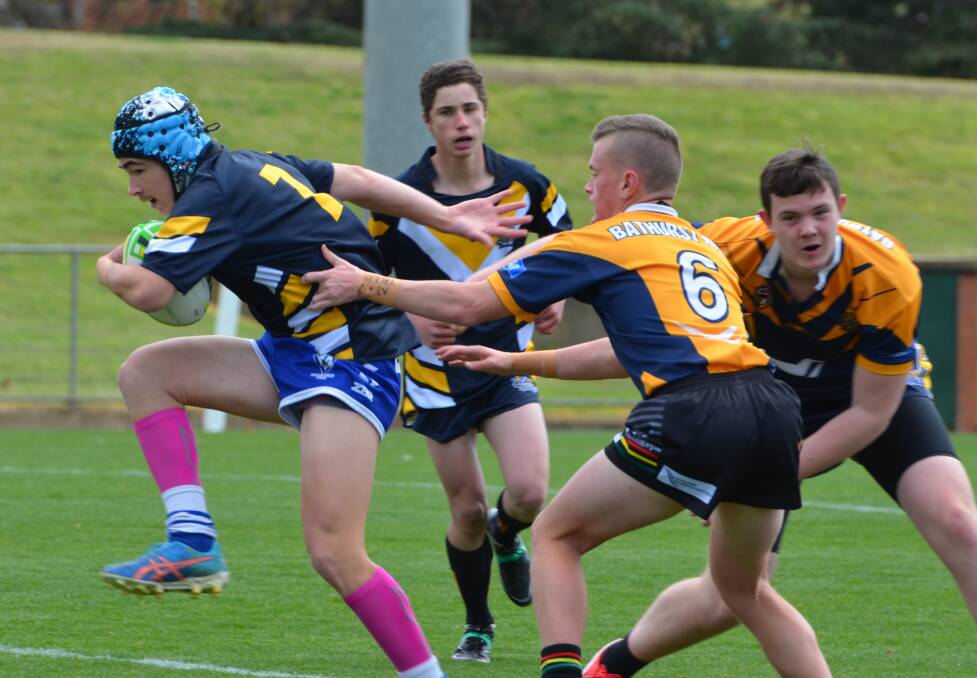 Bathurst High iced its win in the Denison Cup by pitting its students together in league match. Photos: ANYA WHITELAW