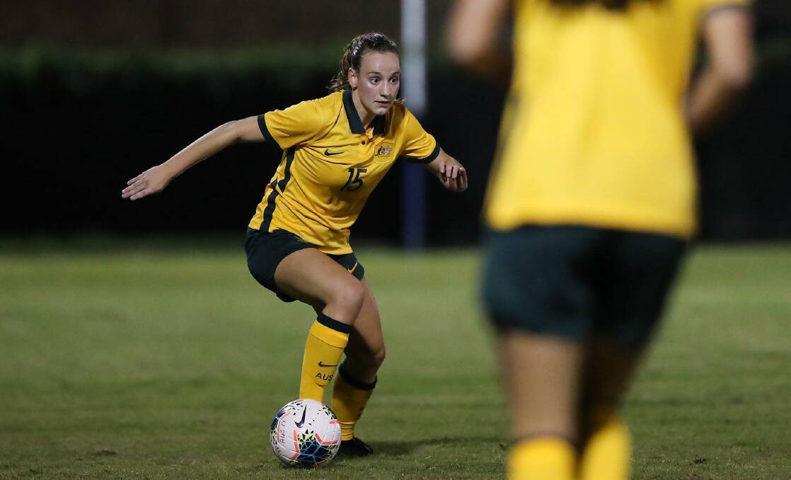 KIWI CHALLENGE: Cushla Rue is in the 24-player Young Matildas squad which will spend nine days on tour in New Zealand. Photo: ANTHONY CAFFERY PHOTOGRAPHY