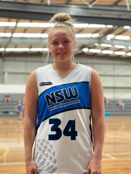 ON A MISSION: Roxy George has been training hard to add to her representative basketball resume now she's under 18s eligible. Photo: CONTRIBUTED