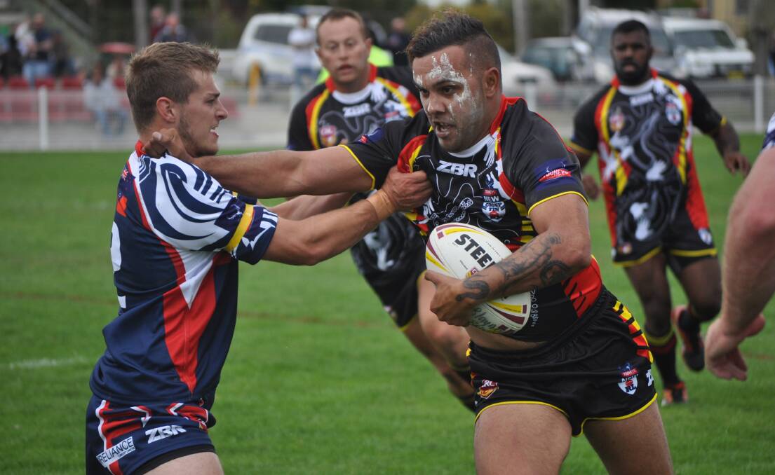 HOPEFUL: Bathurst Panther Jeremy Gordon is one of the players who has been proud to line up for Group 10s Indigenous All Stars in the past. There is still some hope the Indigenous clash between Group 10 and Group 11 can go ahead this year.