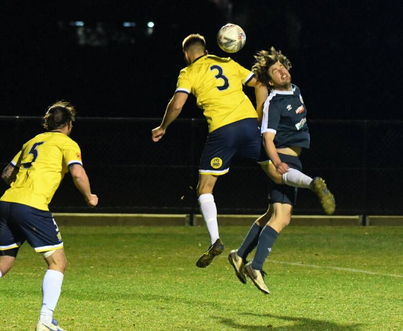 RISE UP: Josh Ward and his Western team-mates are determined to bounce back from last Saturday's National Premier Leagues 4 loss to South Coast Flame. Photo: CHRIS SEABROOK