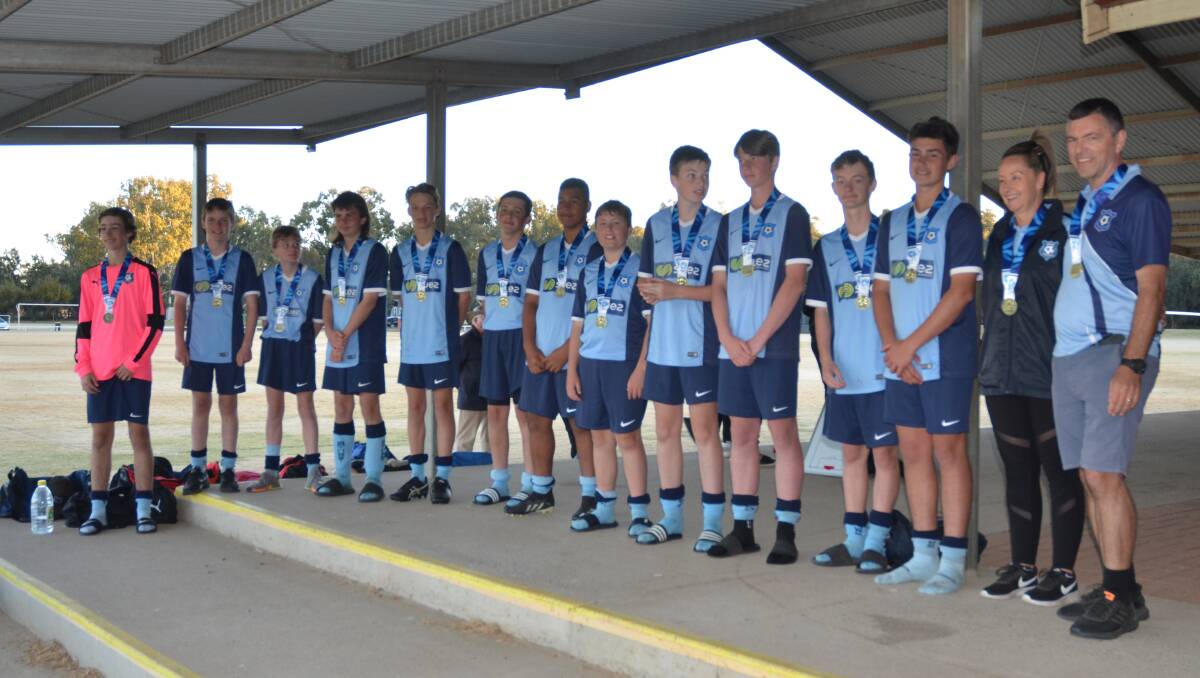 NEW CHALLENGE: After winning the Western Youth League in their age division the under 14 Bathurst side will now tackle the Country Cup.