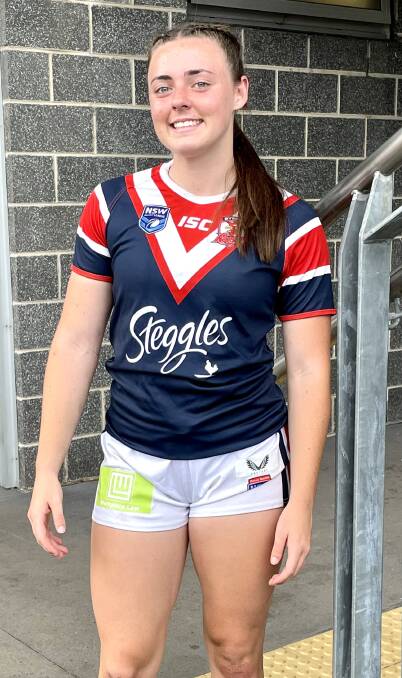 Paige Lowe is a member of the Sydney Roosters' Tarsha Gale Cup squad for season 2023. Picture supplied